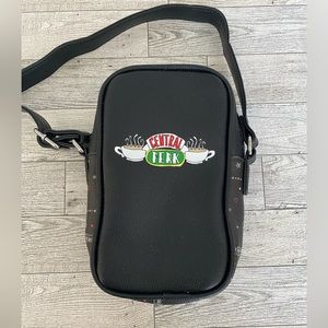 Friends Central Perk Purse Crossbody Bag TV Show Black Danielle Nicole DANI